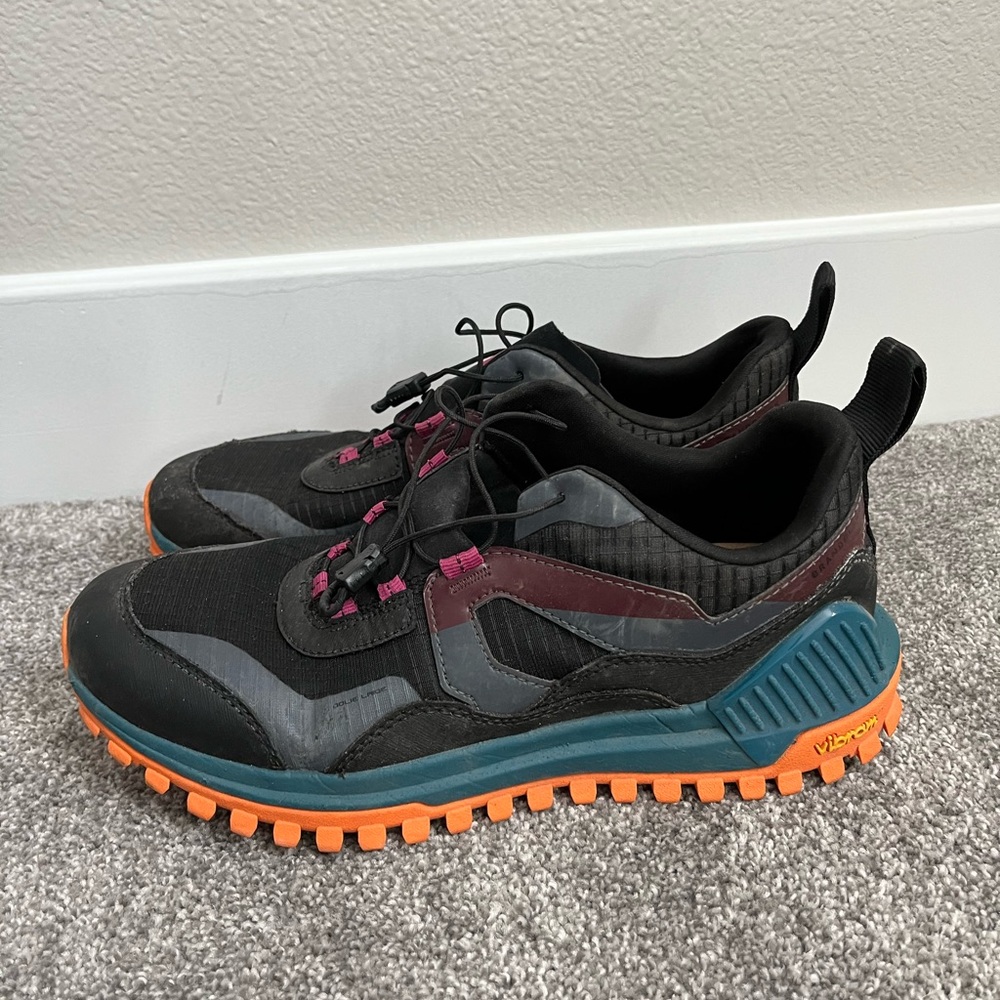 Brand black sneakers